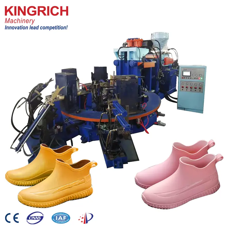 KINGRICH PVC rain boot injection molding machine